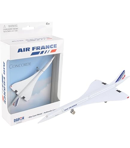 MorrEz Maquette d'avion à l'échelle 50CM 1/125 pour Avion Concorde Air