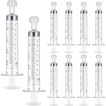 Siringhe da 1 ml, 30 siringhe usa e getta senza ago con tappi per la raccolta del colostro Laboratori scientifici di misurazione dei liquidi per l'alimentazione degli animali domestici (1 ml