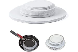 SH-RuiDu 24pcs Soft Felt Plate Dividers China Storage Separator Protector