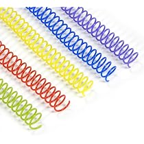 RAYSON Dosettes De Reliure Métallique 34 Anneaux - Lot De 96 Pour Reliure Professionnelle A4