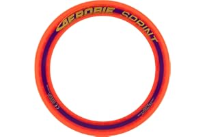 Aerobie Sprint Ring Outdoor Flying Disc, 10 Inches, Orange