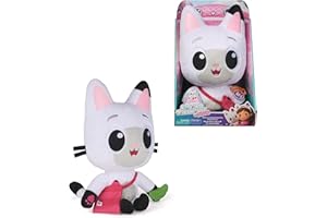 DREAMWORKS GABBY'S DOLLHOUSE Gabby's Dollhouse: The Movie, Peluche Interattivo Meow-Mazing Pandy Paws con 3 Accessori e Borsa Rimovibile | Giocattolo per Bambine e Bambini, 3+ Anni