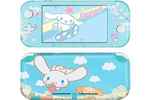 DLseego Skin pour Switch Lite, Cute Cinnamon Dog Film Autocollant Durable et Mignon pour Switch Lite Console, Switch Set Complet de Housse de Protection pour Enfant Fille Femme