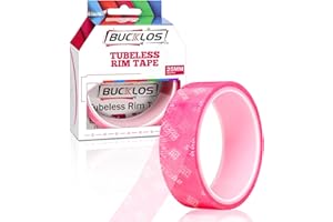 AEYINO Tubeless Rim Tape 17/19/21/23/25/28/30/32/35mm Width x 10m Length, Bike Wheel Rim Tape Suitable for Tubeless MTB/Road/Gravel Bikes Wheel Carbon Tubeless Kit -23mm, High-Strength Adhesive