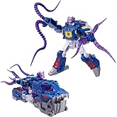 Transformers CYBERWORLD Soundwave Derin Deniz Kaşifi, Energon Dalgalanması | Hızla Denizaltı Moduna Ge&ccedil;ebilen 22,5 cm Aksiyon