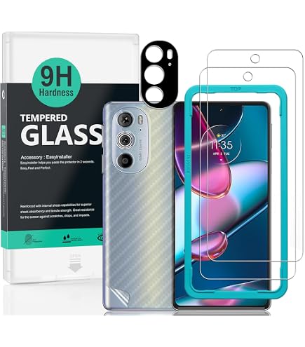 TingYR Cover per Motorola Edge 30 PRO, Ultra Sottile di Gomma, Ottima Cover Antiurto TPU Flessibile, Custodia Case per Motorola Edge 30 PRO Smartphone.(Blu