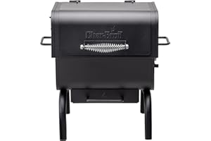 Char-Broil Barbacoa a Carbón 2Go - Barbacoa a carbón portátil, toma de aire ajustable, combínelo con el carbón M/L para formar un ahumador offset - Ideal para cocinar al aire libre, jardín y patio