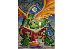 DAERLE DIY 5D Diamond Painting Kits Animales, de perforación cuadrados completos Rhinestone Picture Art Craft, para la decoración de la pared del hogar 30x40 cm