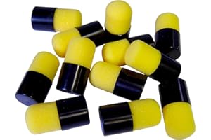 Major Brushes Lot de 12 mini tampons en mousse pour peinture