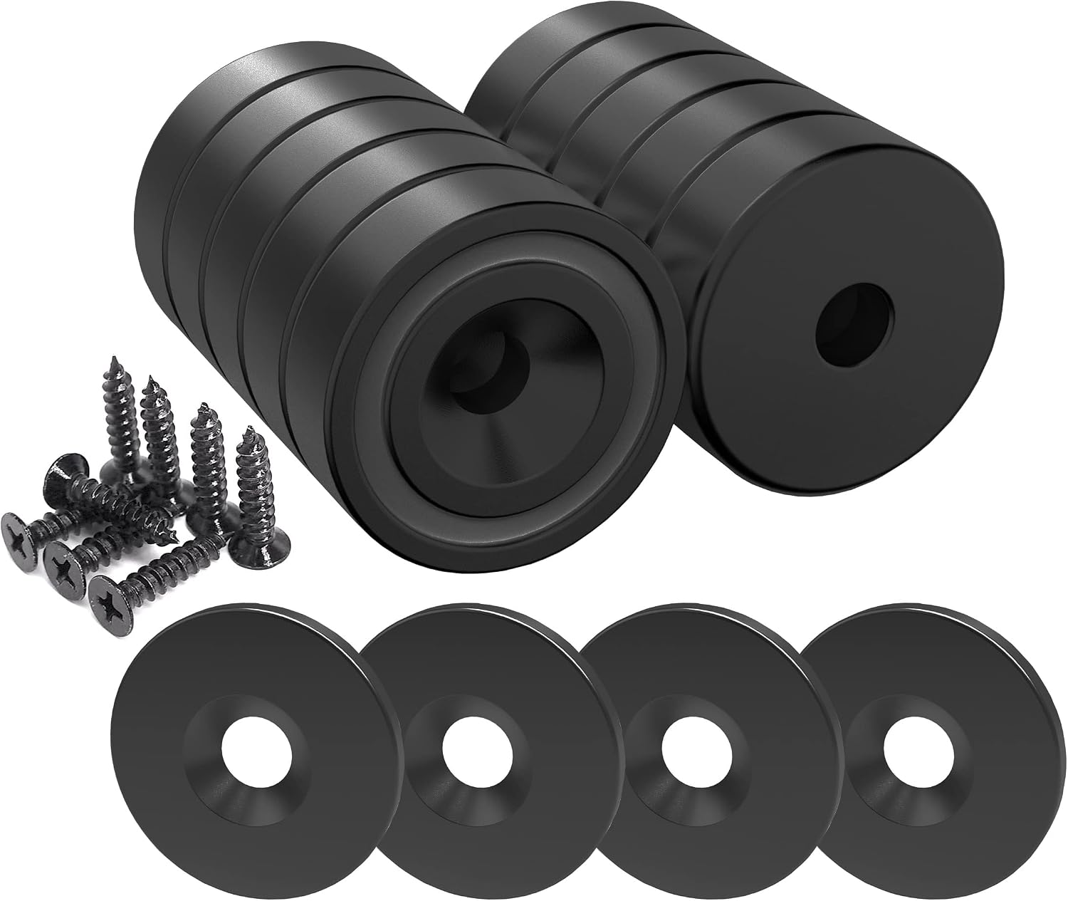 Qualité de Fabrication & Durabilité : Magnetpro 12 stycken magneter 10 kg kraft 20