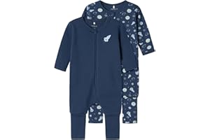 Name IT Baby-Jungen Schlafanzug (2er Pack)