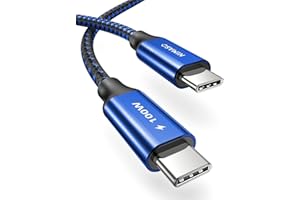 NIMASO Kabel USB C na USB C do Szybkiego ładowania 100W 20V/5A PD Typu C do Typu C Szybka ładowarka do MacBooka,MacBooka Pro,iPada Pro 2018,MacBooka Air,Chromebooka Pixel,Galaxy S8/S8+