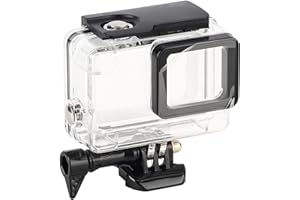 VBESTLIFE Custodia Protettiva Impermeabile per Fotocamera, Custodia Protettiva per Fotocamera Subacquea da 40 M con Elevata Trasmissione della Luce per Fotocamera Gopro Hero 5/6/7