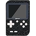 Sameo Handheld Video Game Console, Dreamboy Retro Mini Game with 500 Classic Retro Game TV Compatible for Kids, Rechargeable 8 Bit Classic (Marble Black)