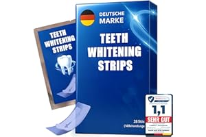 HELDBACH® Premium Whitening Strips schmerzfreie Zahnaufhellung & sanftes Bleaching für empfindliche Zähne | Weiße Zähne in 30 Minuten 28 Stück Teeth Whitening Strips Peroxidfrei Zahnbleaching Smile