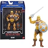 MOTU Masters of The Universe Masterverse Collection, 7-in Battle Figure - He-Man for Storytelling Play and Display, Gift for 