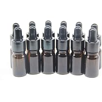 6x YIZHAO Pipettenflasche 30ml Braunglas – Mit Glaspipette, UV-Schutz, Auslaufsicher, Für ätherische Öle, Parfüm & Aromatherapie