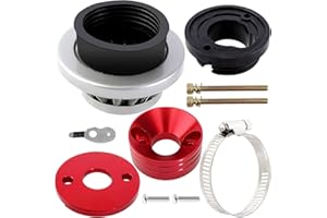 YOFMOO Air filter 42mm 43mm 44mm Adapter Velocity Stack for 33cc 43cc 47cc 49cc 50cc 52cc Minimoto 2-stroke Dirt Mini Pocket Bike Kids ATV Go Kart Big Foot Goped Blad Gas Powered Scooter X1 X2 X3 X6