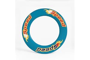 Medivedas Frisbee for Outdoor Sports Games | Durable Lightweight Flying Disc Ring for Kids & Adults | Ultimate Outdoor Fun Toy | Soft Plastic Flying Saucer for Garden & Beach (Blue)
