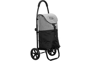 Playmarket Go Two Compact Fresh. Carro de la Compra Ligero y Plegado Compacto. Capacidad 46L
