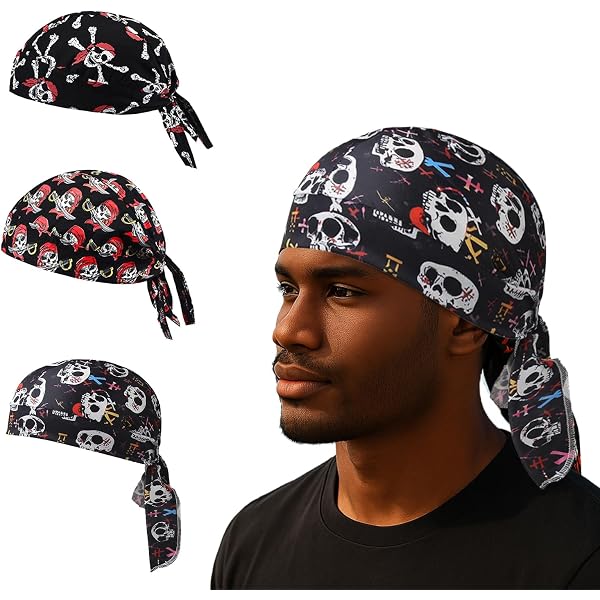 Stay Cool: Sweat Wicking Doo Rag Helmet Liner Skull Cap – Adjustable Sport Beanie For Men & Women!