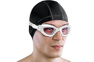AqtivAqua Gafas de Natación DX, Gafas Natacion de Visión Amplia para Hombres y Mujeres Adultos, Anti Vaho Sin Fugas