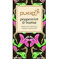 (2 Pack) - Pukka Herbs - Organic Peppermint & Licorice Tea | 20 sachet | 2 Pack Bundle