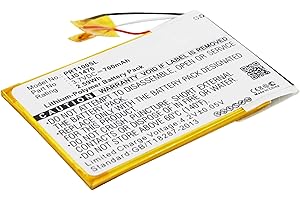 subtel, Batterie pour Tablette Compatible avec Sony PRS-T2, PRS-T1, PRS-T3, PRS-T3S (3.7V, 700mAh)