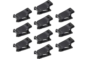 Jopto Lot de 10 Sangles Tactiques Multifonctions Molle Clip de Gestion de Sangle de Dominateur Web Boucle Extérieure Accessoires