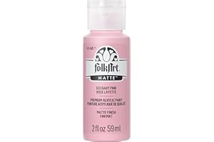 FOLKART Folk Art Acrylic Paint, Baby Pink, 2 oz
