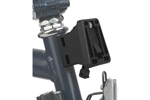 Rhinowalk Brompton Bike Front Mount Adapter Front Carrier Block Load Bearing Base for Brompton Folding Bicycle DIY