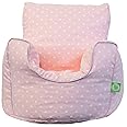 Toddler Size Pink Spots Bean Seat With Beans