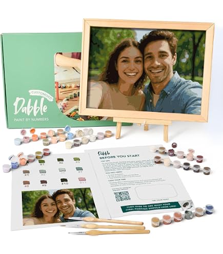 Mal Nach Zahlen Set 'Sommer-Romantik' 40x40 Cm Mit Holzrahmen – Vollständiges DIY-Gemälde-Set Für Erwachsene