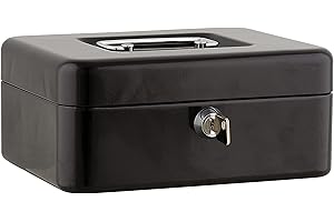 Sax - Caisse à monnaie B 20 x H 9 x T 16 cm Noir