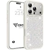 Babilden iPhone 17 Pro Luxury Sim Taşlı Telefon Kılıfı Parlak Glitter Premium Koruma