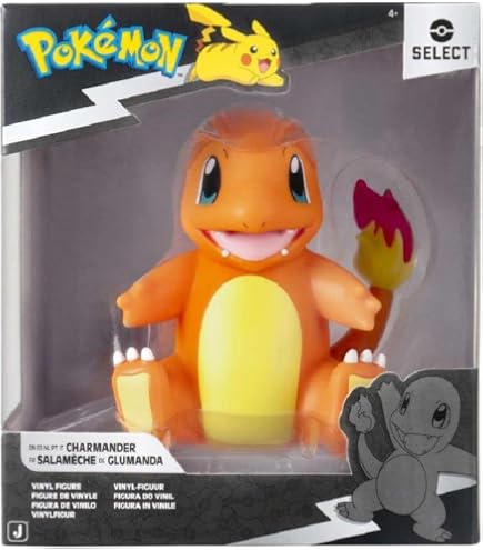 Figurines Pokémon Select – Lot De 4 Vinyles : Torchic, Mudkip, Chimchae, Jigglypuff – Collection Officielle