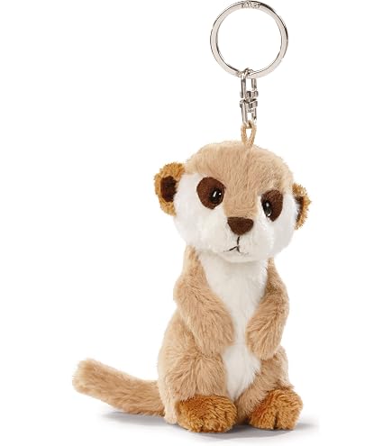 Porte-clés TROIKA Eddie & Manni - 2 Pendentifs Sur Corde D'escalade, Suricate Design