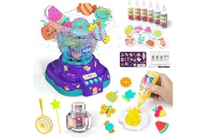 snookids DIY Magic Water Elf Kit für Kinder - 6 Farben Aqua Gelz Set & 8 Formen & Wasser Fairy Magic Pot Kit - Kinder Arts & Crafts Water Elf DIY 3D Spielzeug