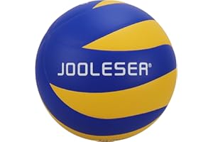 JOOLESER Soft Touch Beach Volleyball, Taille Officielle 5 Volleyball d'intérieur et d'extérieur