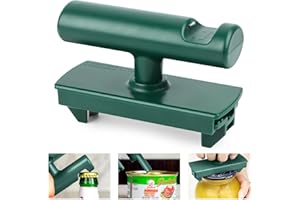 MPLEHDA Effortless Arthritis otwieracz do słoików, oszczędzający pracę, otwieracz do puszek, otwieracz do słoików ze stali nierdzewnej, otwieracz do zakręcanych pokrywek, przyjazny dla seniorów, dla rodziny