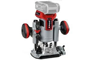 Einhell Professional sladdlös överhands-/kantfräs-set TP-RO 18 Set Li BL-Solo Power X-Change (18 V, Brushless, fräsdjups-fini