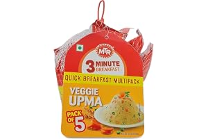 MTR 3Min Upma Pouch, 300g (Pack Of 5)