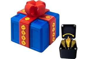 GEVECORI Boite Cadeau Surprise Annoying 8CM, 3D Impression Boite a Cadeau Avec Vis pour Anniversaire Noël Fêtes Boîte à Surprise