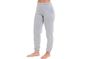 Habigail Womens Casual Fleece Jogging Joggers Tracksuit Bottoms Ladies Jog Pants Sport Gym Drawstring Loungwear