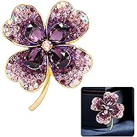 Spille Eleganti Con Strass Per Donne - 2 Pezzi Per Giacca, Abito O Cappello - Regalo Per Compleanno O Natale - Foto 8