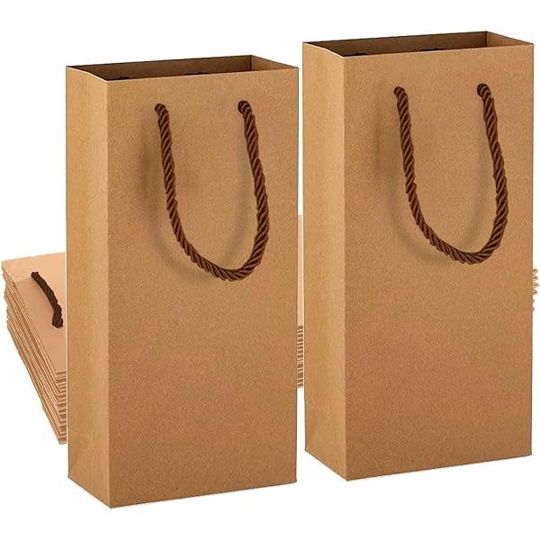 Sacchetti Porta Bottiglie Di Vino Da Viaggio Riutilizzabili [X4