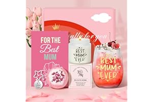 Tecanne Mothers Day Gifts, Gifts for Mum from Daughter, Son, Christmas Birthday Gift Pamper Hamper Presents for New Mum, Wife