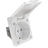 BeMatik - Base de Enchufe schuko empotrable IP44 a Tornillo ...