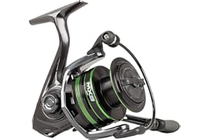 Mitchell MX3 moulinet spinning en graphite pour la pêche des carnassiers, moderne, léger, parfait pour pêcher les sandre, brochets, perches et truites