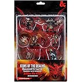WizKids D&D Icons of The Realms Figure Pack: Descent Into Avernus - Arkhan The Cruel & The Dark Order, DnD Miniatures